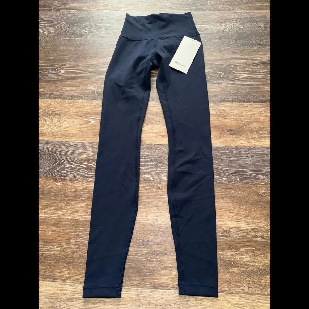 Lululemon Wunder Train High Rise 28” True Navy Size 2 NWT